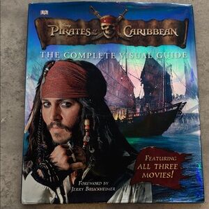 Disney Pirates of the Caribbean Complete Visual Guide - Blue Cover